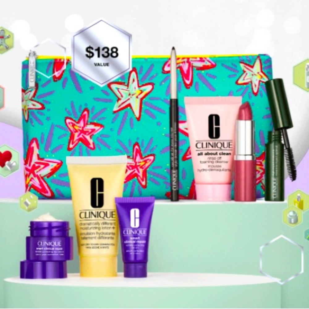Clinique 8 piece gift NEW